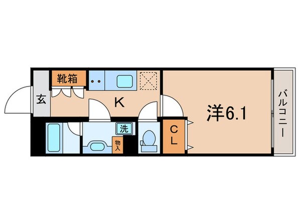 アリーチェ新江古田の物件間取画像